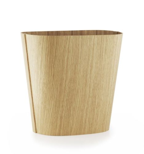 Normann Copenhagen Tales of Wood Papierkorb 34x35,5 cm - Lackierte Eiche