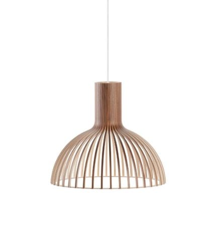 Secto Design Victo 4251 Pendel Ø: 45 cm - Valnød