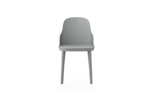 Normann Copenhagen Allez Stuhl PP Outdoor SH: 45,5 cm - Grau