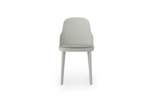 Normann Copenhagen Allez Stuhlpolsterung PP Outdoor SH: 45,5 cm - Warm Grey / Canvas