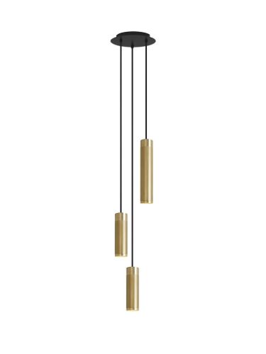 Thorup Copenhagen Patrone Pendant Cluster 3-Light Ø: 22 cm - Messing