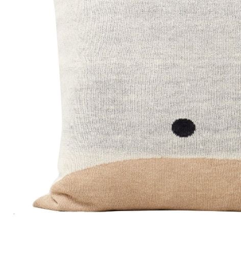 Form & Refine Aymara Kissen 52x52 cm – Muster Creme