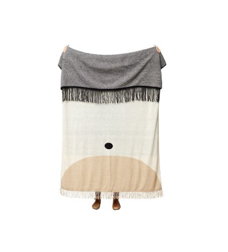Form & Refine Aymara Plaid 130 x 190 cm – Muster Creme