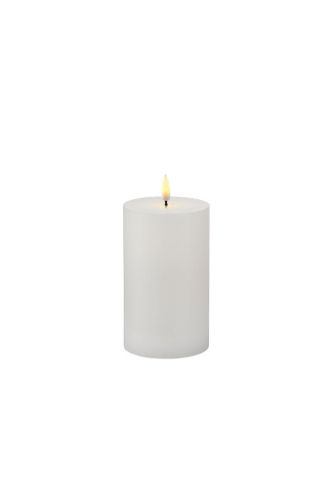 Sirius Sille Genopladelige Stearinlys H: 15 cm - Hvid