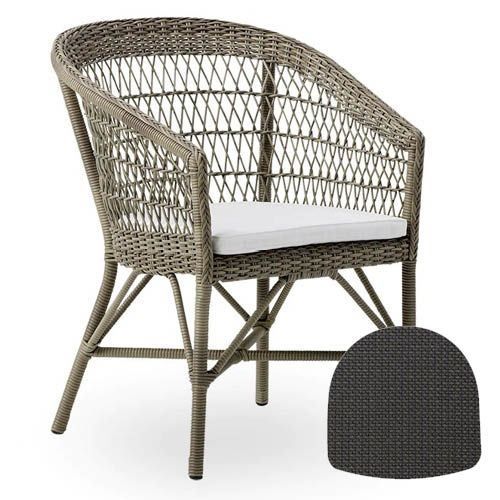 Sika-Design Hynde til Emma Exterior Havestol 45x45 cm - A675 Michelangelo Taupe
