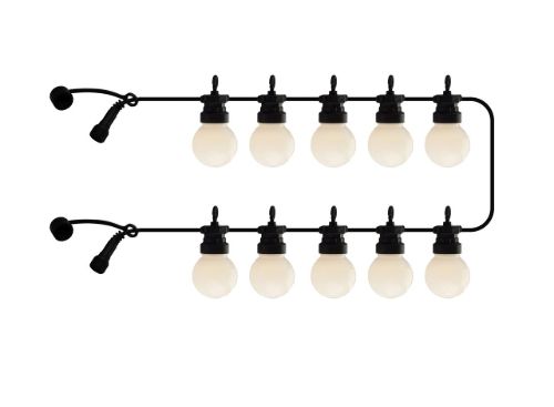Sirius Lucas Ergänzungsset Lichterkette 10 LED-Leuchtmittel - Matt/Schwarz