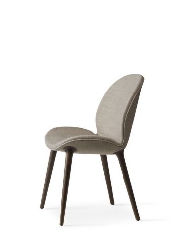 Vipp 462 Lodge Chair SH: 46 cm - Dark Oak / Ruskin