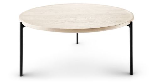 Eva Solo Savoye Sofabord Ø: 90 H: 42 cm - Hvid Olieret Eg