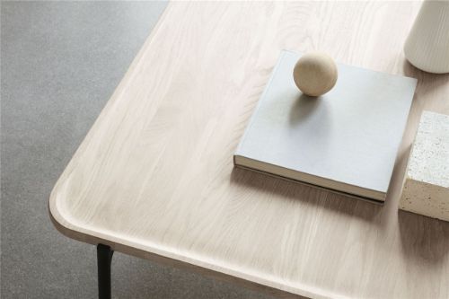 Eva Solo Savoye Couchtisch L: 100 x H: 42 cm – Weiß geölte Eiche