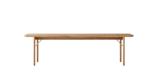 Skovby SM833 Trepersoner Bænk L: 170 cm - Naturolieret Eg