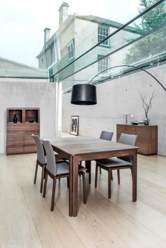 Skovby SM923 Vitrine 98 x 136 cm – Weiß geölte Eiche