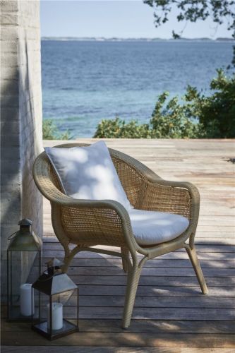 Sika-Design Madame Sessel SH: 43 cm - Natur