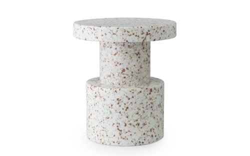 Normann Copenhagen Bit Skammel H: 42 cm - Hvid