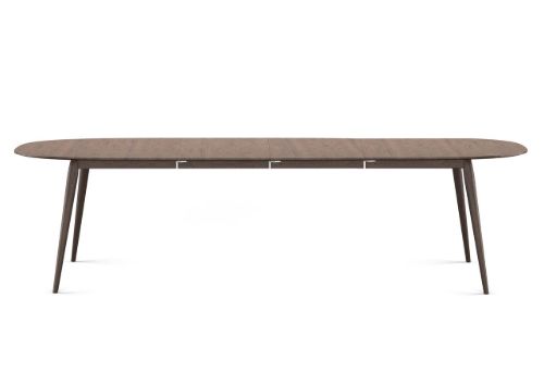 Bruunmunch PLAYdinner Lamé Esstisch mit Verlängerung inkl. 2 zusätzliche Teller 180x105 cm – Räuchereiche