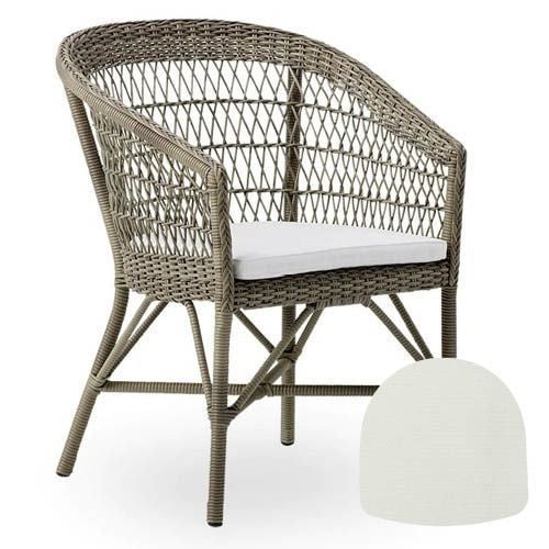 Sika-Design Hynde til Emma Exterior Havestol 45x45 cm - B450 Tempotest White