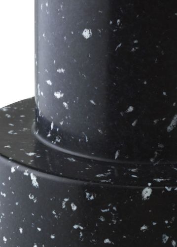 Normann Copenhagen Bit Hocker H: 42 cm - Schwarz