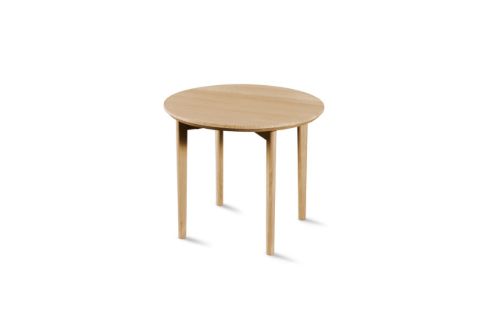 Skovby SM241 Sofabord Rundt Ø: 59,5 cm - Massivt Eg / Natur Olieret