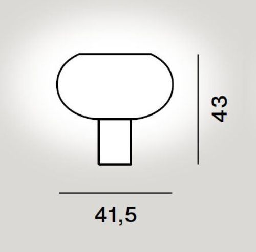 Foscarini Buds 2 Tischleuchte H: 43 cm - Warmweiß