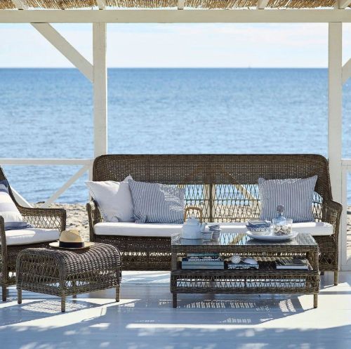 Sika-Design Georgia Garden Hazel Exterior Loungeboard 100x60 cm - Antik Grey
