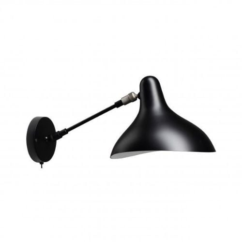 DCW Editions Mantis BS5 Schottlander Wall m. Afbryder L: 45cm - Black