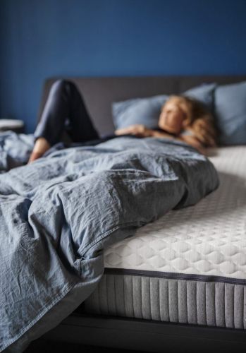 Auping Evolve I Federkernmatratze Feste 200x200cm - Weiß/Anthrazit