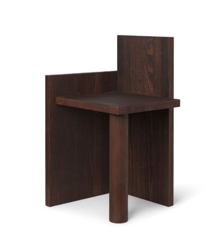 Ferm Living UTA Stück H: 74 cm – Dunkel geöltes Kiefernholz