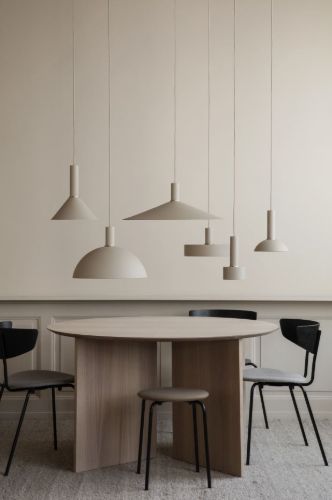 Ferm Living Mingle Holztischbeine B68 H: 71,65 cm – Eiche natur