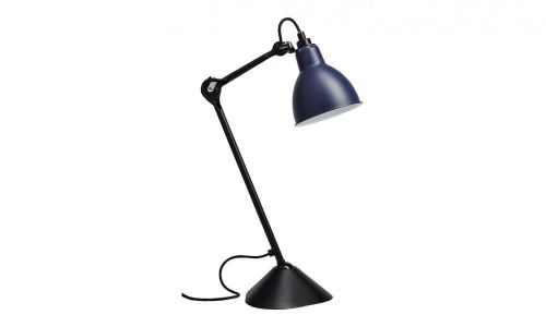 DCW Editions Lampe Gras N205 Bordlampe Rund H: 59cm - Sort/Blå