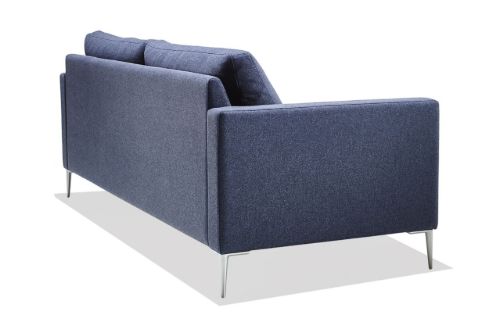 Søren Lund SL 429 2,5 Pers. Sofa L: 214 cm – Main Line Flax Blau/IG 15 Mattaluminium