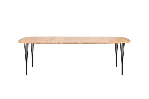 Haslev Zusatzplatte für Symphony 88 Esstisch 90 x 46 cm – Geölte massive Eiche