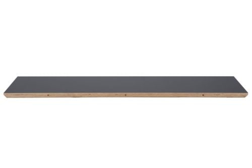 Haslev Tillægsplade til Symphony 88 Spisebord 90 x 46 cm - Sortbejdset & Lakeret Eg