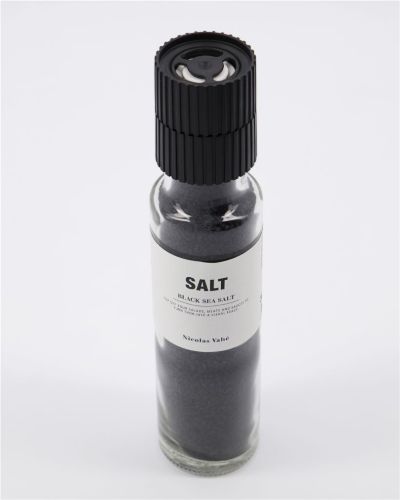 Nicolas Vahé Salz 320 g - Schwarz