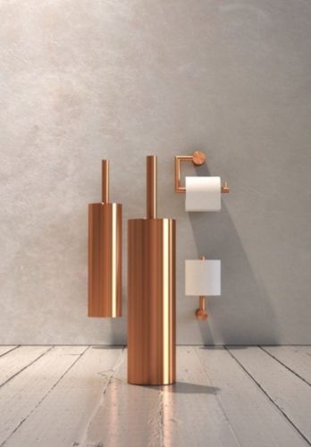 FROST NOVA2 Toilettenbürste 2 H: 41,5 cm – Gebürstetes Kupfer