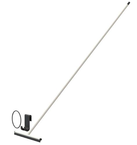 FROST NOVA2 Bruseskraber Lang m. holder B: 26cm - Mat Hvid