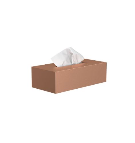 FROST NOVA2 Serviettenspender für Wand und Tisch 24,8 x 12,4 cm – Gebürstetes Kupfer