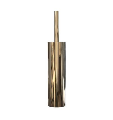 FROST NOVA2 Toiletbørste 9 t/gulv H: 36,5cm - Poleret Guld