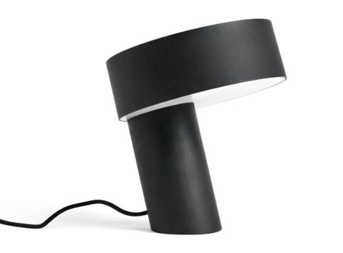 HAY Slant Table Lamp H: 28 cm - Soft Black