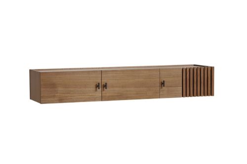 Woud Array Wand-Beistelltisch L: 150 cm – Walnuss