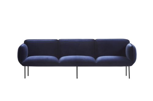 Woud Nakki 3-Seater L: 245 cm - Kvadrat Harald 3 / 0792