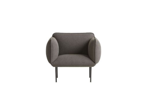 Woud Nakki 1-Seater L: 97 cm - Textaafoam Alpine / 18 Dark Brown