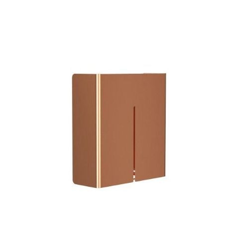 FROST NOVA2 Papirdispenser t/væg 30x11cm - Børstet Kobber