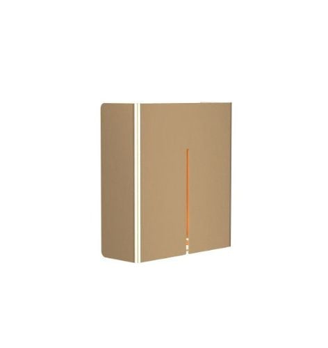 FROST NOVA2 Papirdispenser t/væg 30x11cm - Børstet Guld