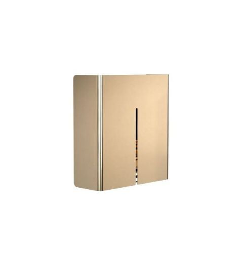 FROST NOVA2 Papirdispenser t/væg 30x11cm - Poleret Guld