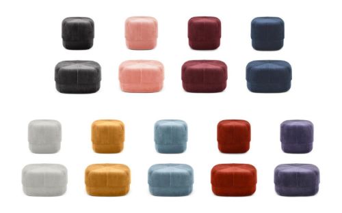 Normann Copenhagen Circus Pouf Groß D: 65 cm – Grau