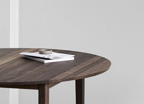 Sibast Furniture No 3 Tischverlängerung Ø: 120 cm – Walnuss Naturöl