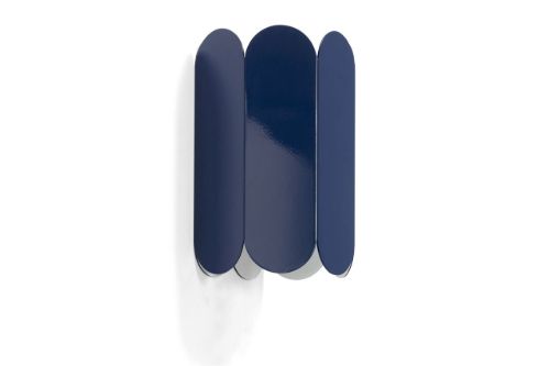 HAY Arcs Wall Sconce H: 25 cm - Cobalt Blue