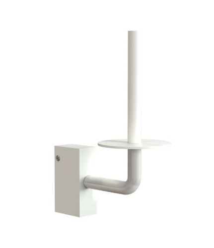 FROST QUADRA Toiletrulleholder 4 H: 17,5cm - Mat hvid