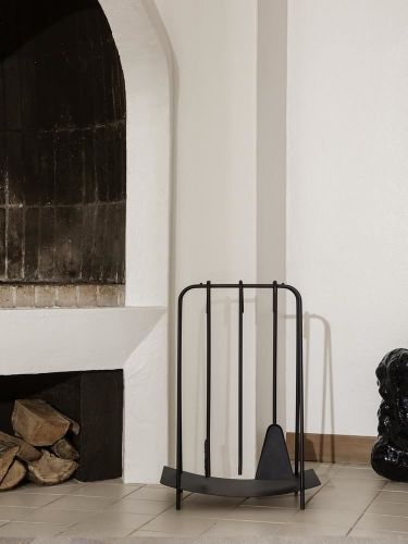 Ferm Living Port Kaminbesteck 39x55x24 cm - Schwarz