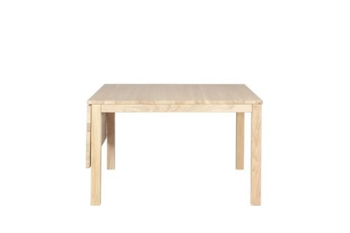 Haslev Klassik 5D Klapbord 85x85 cm - Hvidolieret Eg