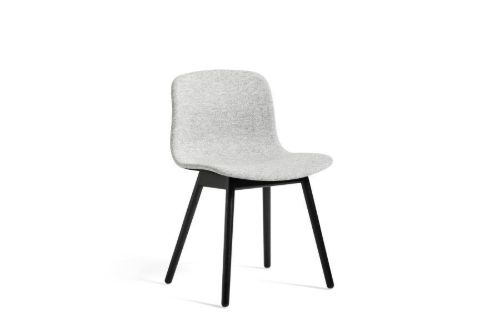 HAY AAC 13 About A Chair SH: 46 cm - Black Lacquered Solid Oak/Hallingdal 116